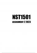 NST1501 Assignment 2 2023 (884693)