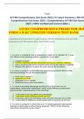 ATI RN Comprehensive Exit Exam 2023 (15 Latest Versions) 