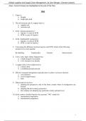 Global Logistics and Supply Chain Management, 3e John Mangan, Chandra Lalwani (Quiz Question & Answer)