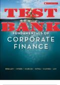 TEST BANK for Fundamentals of Corporate Finance. 6th Canadian Edition by Brealey Richard ,Myers Stewart, Marcus Alan, Maynes Elizabeth, Mitra Devashis.  ISBN-13 978-1259024962. (All 26 Chapters).