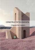 Constructietechnieken - Uitgerekende en getekende trappen + stappenplan