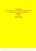 Test Bank - Psychotherapy for the Advanced Practice Psychiatric Nurse A How-To Guide for Evidence- Based Practice 2nd Edition By Kathleen Wheeler | Chapter 1 – 20, Latest Edition|