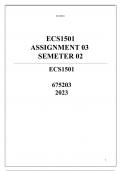 ECS1501 ASSIGNMENT 03 SEMETER 02