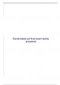 Davita latest pct final exam davita answered