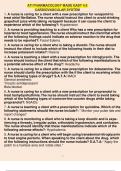 ATI Pharmacology Made Easy 4.0 Cardiovascular System 1. A nurse is caring for a client with a new prescription for verapamil to treat atrial fibrillation. The nurse should instruct the client to avoid drinking grapefruit juice while taking verapamil becau