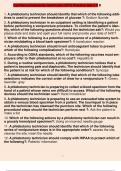 Certified phlebotomy technician (CPT) Practice test 2.0 B 1. A phlebotomy technician should identify that which of the following additives is used to prevent the breakdown of glucose ?: Sodium fluoride