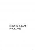 ECS2602 EXAM PACK 2022