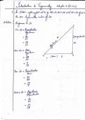 This is a hand written notes on trigonometry ,i hope this will be helpful to those students who really wants to learn trigonometry in a bettery way