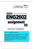 ENG2602 ASSIGNMENT 02 2023