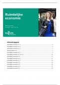 Ruimtelijke Economie Samenvatting