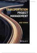 Tieman R. Transportation Project Management 2023