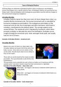 Biological Rhythms Summary