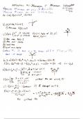 Notes on Maximum and Minimum Values for Calculus 1 (TAMU MATH151)