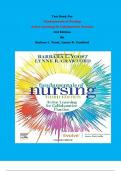 Test Bank - Fundamentals of Nursing Active Learning for Collaborative Practice 3rd Edition By Barbara L. Yoost, Lynne R. Crawford | Chapter 1 – 42, Complete Guide 2023|