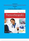 Test Bank - Pharmacotherapeutics for Advanced Practice Nurse Prescribers  5th Edition By Teri Moser Woo, Marylou V. Robinson | Chapter 1 – 55, Complete Guide 2023|