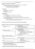 OCR Biology A level Module 6 Summary notes