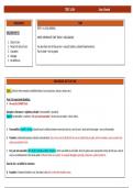 SQE 1 Cheatsheet Tort