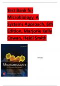 Test Bank for Microbiology, A Systems Approach, 6th Edition, Marjorie Kelly Cowan, Heidi Smith.pdf