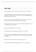 AIR LAW /248 Questions With Answers