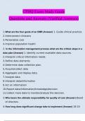 CPHQ Exam Study Guide Questions and Answers 2022/2023 | Verified Answers Certified Professional in Healthcare Quality