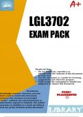 LGL3702 Exam Pack 2023