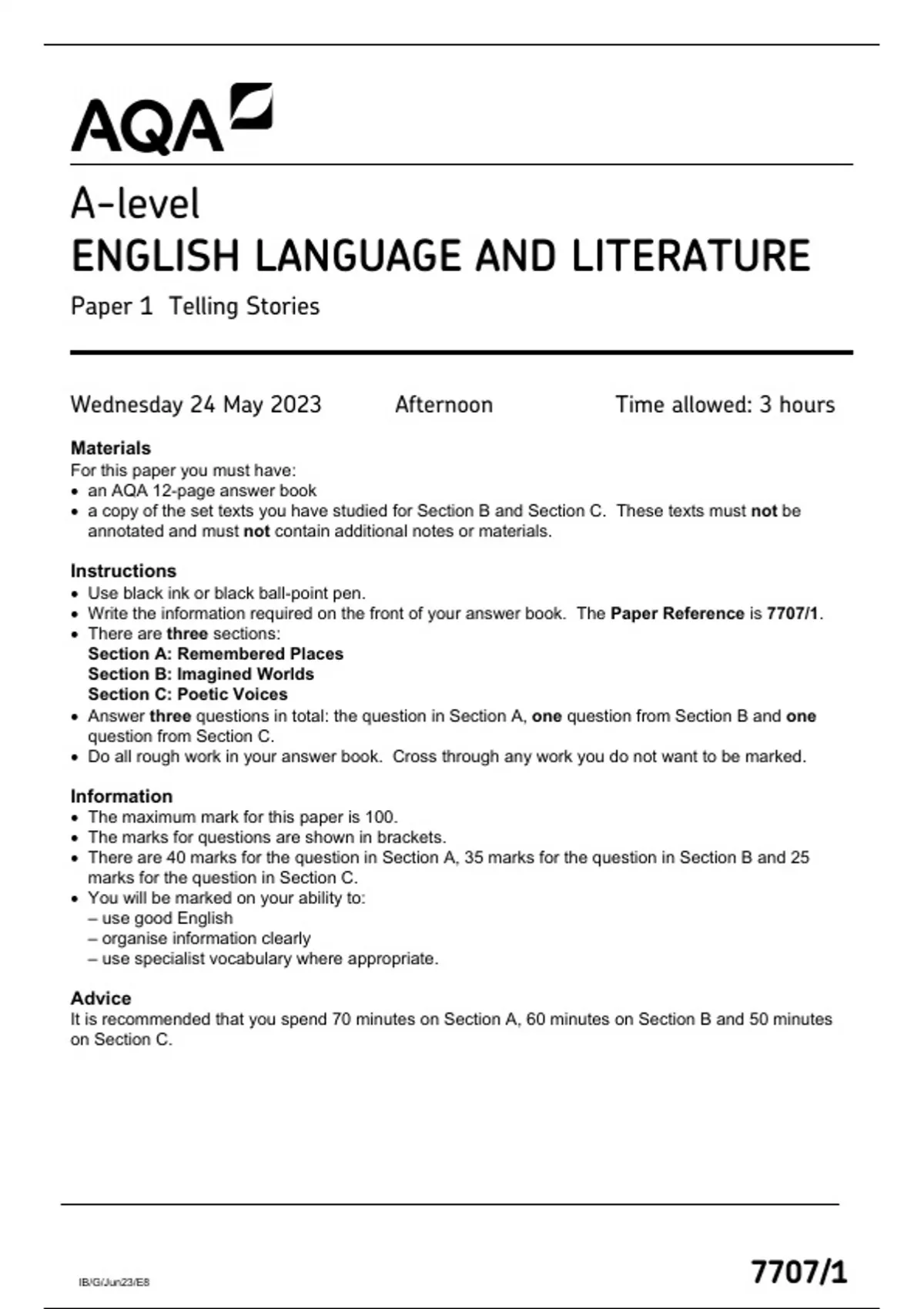 aqa-a-level-english-language-and-literature-paper-1-telling-stories