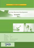 Beoordeling 9,5!! Business Development groeiplan - MBA