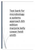 Test bank for microbiology a systems approach 6th edition marjorie kelly cowan heidi smith.pdf