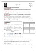 Samenvatting - Wiskunde 'Module 10; spreidingsdiagrammen' GO! Onderwijs