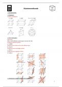 Samenvatting - Wiskunde 'Module 16; ruimtemeetkunde' GO! Onderwijs