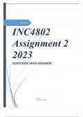 INC4802 Assignment 2 2023