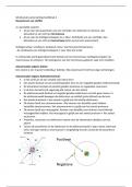 Samenvatting Scheikunde Hfst 2 - Bouwstenen van stoffen - Chemie Overal 4V