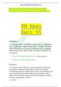  2023 NEW FILE PN HESI EXIT EXAM 100%  VERIFIED ANSWERS 160 Q ANDA GRADED A +  