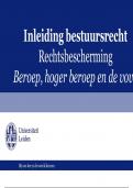 Ondersteuningssheets week 6 deel 1 bestuursrecht