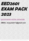 EED2601 EXAM PACK 2023