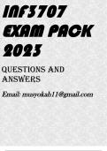 INF3707 EXAM PACK 2023