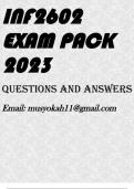 INS2602 EXAM PACK 2023