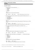 Chapter 2: The Structure of Matter Test Bank>Test Bank for Radiologic Science for Technologists 10th Edition by Bushong