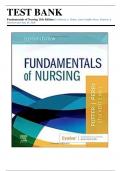 Test Bank For Fundamentals of Nursing 11th Edition Potter Perry Chapter 1-50 | Complete
