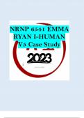 NRNP 6541 EMMA RYAN I-HUMAN V5 Case Study