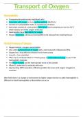 OCR A/AS-Level Biology 3.2.7 Transport of Oxygen and Carbon Dioxide