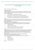 Wong's Essentials of Pediatric Nursing 11th Edition Hockenberry Rodgers  Wilson Test Bank      Chapter 1. Perspectives of Pediatric Nursing    MULTIPLE CHOICE  1. The clinic nurse is reviewing statistics on infant mortality for the United States versus