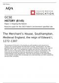 AQA GCSE HISTORY (8145) Paper 2 Shaping the Nation Resource pack for the 2023 historic environment specified site