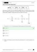  PHYSICS 2091 Unit 2 MCQ Part B  QUESTIONS AND ANSWERS 2022/2023| GRADED A