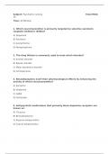 Psychiatric Nursing Mock Test 08