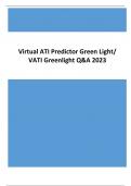 Virtual ATI predictor Green Light | 2023 VATI Greenlight Q&A 