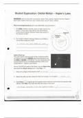 Student Exploration: Orbital Motion - Kepler's Laws Gizmo Answer Key