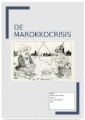 Praktische opdracht geschiedenis marokkocrisis