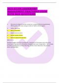 2023 ATI PN LEADERSHIP MANAGEMENT PROCTORED EXAM WITH NGN QUESTIONS 1. a. The nurse is using a forced air warmer for a surgical patient preoperatively. Which goals is the nurse trying to achieve? (Select all that apply.) Induce shivering. b. Reduce blood 