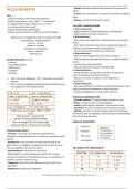 Nursing Fundamentals (West Coast University) Nclex-RN Cheat Sheet Complete Summer 2023.